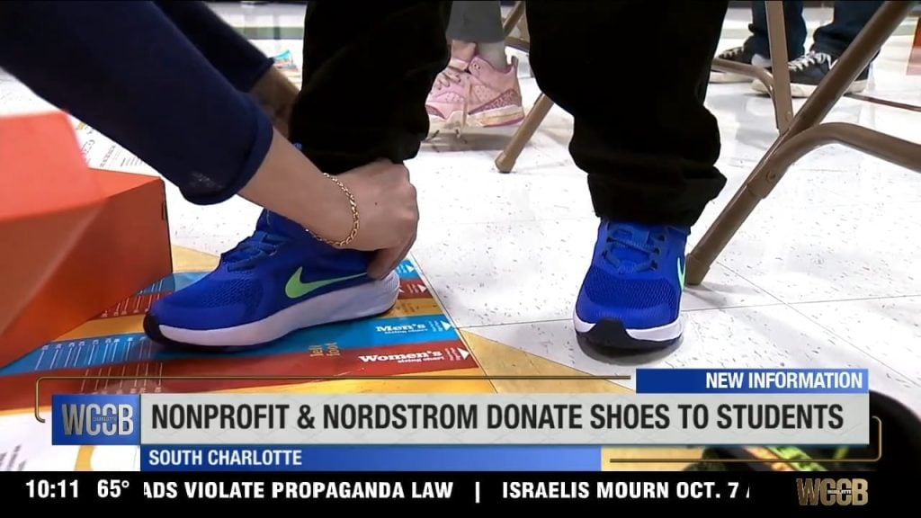 Shoes That Fit nonprofit and Nordstrom partner to donate new shoes to local students