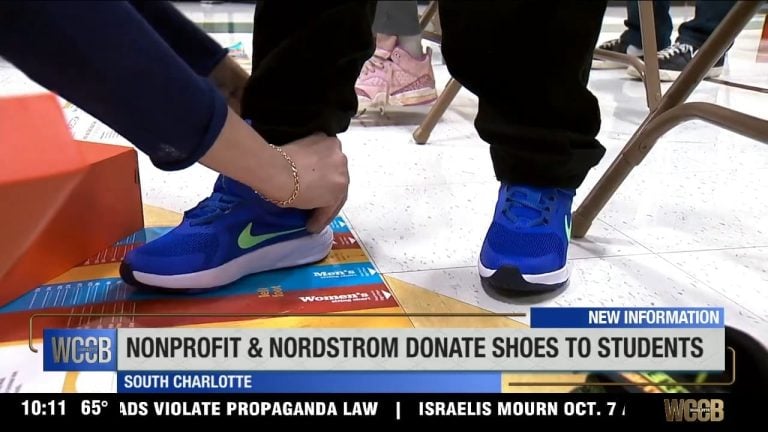 Shoes That Fit nonprofit and Nordstrom partner to donate new shoes to local students