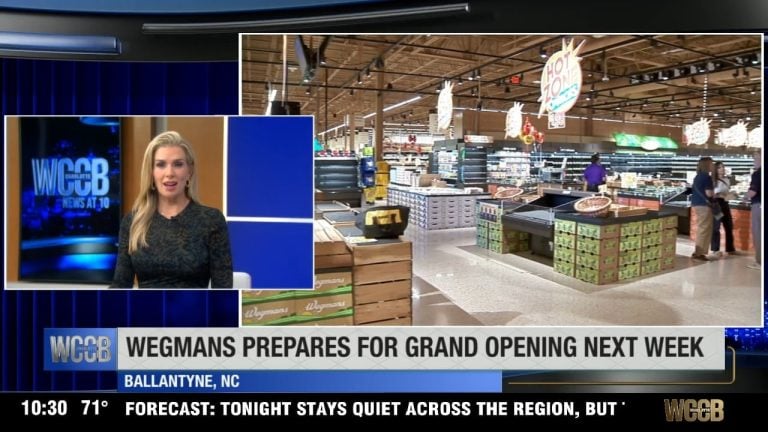 Wegmans prepares for next week’s grand opening in Ballantyne